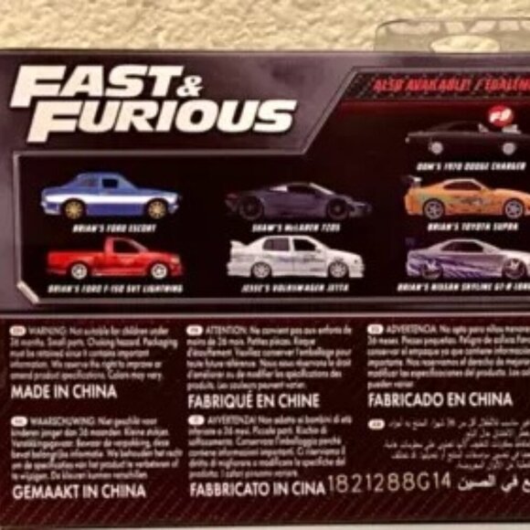 Fast & Furious Han's Mazda RX-7 Jada Toys Orange Die-cast 1:32 Model NIP 2022 - Picture 5 of 7